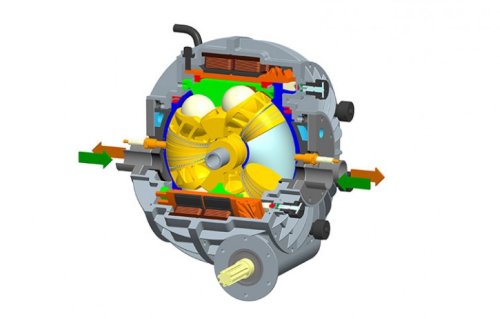 Сферический двигатель Г Хатлина
